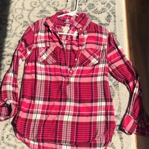 Pink Light Weight Flannel